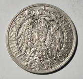 25 Pfennig Deutsches Reich 1910 A Ø2,3cm