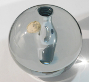 Kugelvase Holmegaard Design Per Lütken Briefbeschwerer Kerzenhalter Vase 8cm