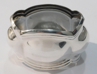 Großer Serviettenring Silber 835 G. Bechtle Pforzheim Art Cippendale 5,5x3,3cm