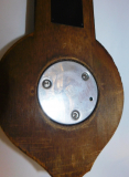 Jugendstil Barometer Lufft Holz Windmühle 41,5x15,2cm Deko Ersatzteile (N)