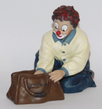 Gilde Figur Clown Der Naseweis 12x6 H9cm