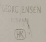 2 Design Kerzenleuchter Georg Jensen Denmark HK Henning Koppel