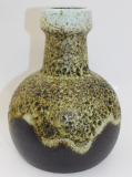Keramikvase Dümler & Breiden 1056/20 beige-braun Laufglasur WGP 20cm (N)