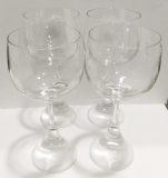 4 Weingläser Rosenthal Clairon schlicht elegantes Design Weinglas 16,7cm