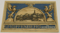 Altes Notgeld 50 Pfennig Greiffenberg Schlesien 1920 (N)