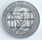 Medaille VdH Nun sind wir alle frei Verband der Heimkehrer Reichstag Feier 1990