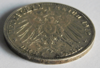 3 Mark Deutsches Reich Bayern 1912 D Otto Silber 900 Ø3,3