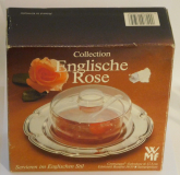 Geleedose WMF Englische Rose Cromargan Marmeladendose