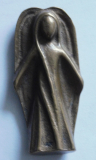 Bronze Handschmeichler Schutzengel Butzon & Bercker Kerstin Stark 5cm (N)