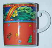 Seltmann Weiden Holiday Kaffee Becher große Tasse Weihnacht Christmas (N)