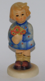 Hummelfigur Mädchen mit Blumenstrauß Hummel Goebel Nr. 239/A 8,5cm (N)