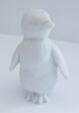 Kleine Porzellanfigur Pinguin Rosenthal Bisquitporzellan 6,5cm