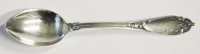 1 Mokkalöffel BSF verschnörkelt Silber 800 kleiner Löffel 10,5cm (N)