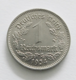 1 Reichsmark 1934 A 4,8g Ø2,2cm