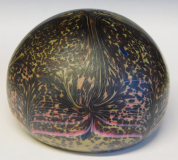 Briefbeschwerer paperweight Kunstglas Eisch signiert Ø7cm (N)