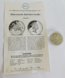 2 Pounds 2,8 Ecu Gibraltar 1992 Karl der Große