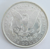 1 One Dollar $ 1886 Morgan USA Silber 900 26,7g Ø3,8cm