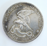 3 Mark Deutsches Reich 1913 Befreiungskriege Silber 900 16,6g Ø3,3cm