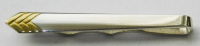 Krawattenhalter Krawattenklammer Silber 925 Schlips teilverg. 5,5x0,4-0,7cm (6) (N)