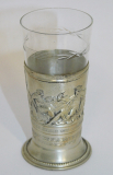 Seltene alte Andenken Pinnchen Vase Jahrtausentfeier Rheinlande 1925 Mosella (N)