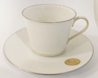 Tasse +UT KPM Berlin Urania Arkadia Medaillon Jacob Petri Schütz gold platin 94