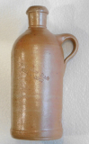 Steingutflasche Wasserflasche Andenken Bad Schwalbach 1981 2002 Weinbrunnen