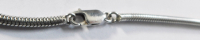 Lange Schlangenkette Silber 925 FS Scheurle XL Kette ca. 105cm breit ca. 3mm