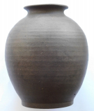 Keramikvase Walter Gebauer Bürgel braun 11,5cm