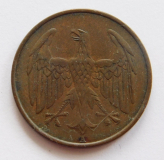 4 Reichspfennig Deutsches Reich 1932 A 4,94g Ø2,3cm