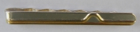 Krawattenhalter Krawattenklammer Silber 925 goldf. Streifen 5,5x0,5 #13