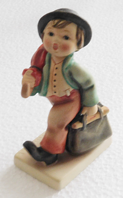 Hummelfigur Wanderbub ohne Hund Merry Wanderer Hummel Goebel 11/0 I.Wahl 11,5cm