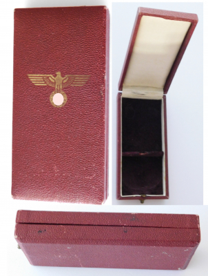 Sudetenlandmedaille 1938 am Trageband mit Etui