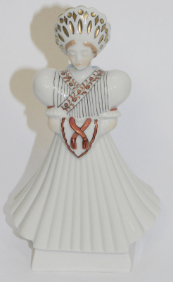 Porzellanfigur Herend Braut Hochzeit Tracht Nr. 5400 I. Wahl 14cm (N)