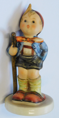 Hummelfigur Hans im Glück Little Hunter Hummel Goebel 10cm I. Wahl (N)