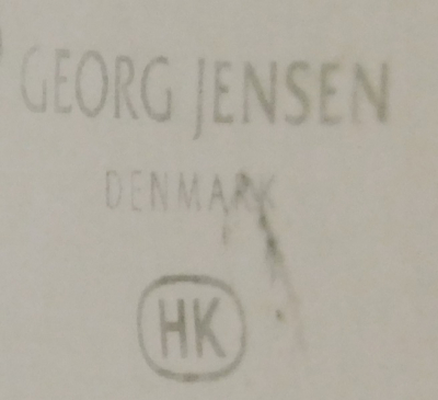 2 Design Kerzenleuchter Georg Jensen Denmark HK Henning Koppel