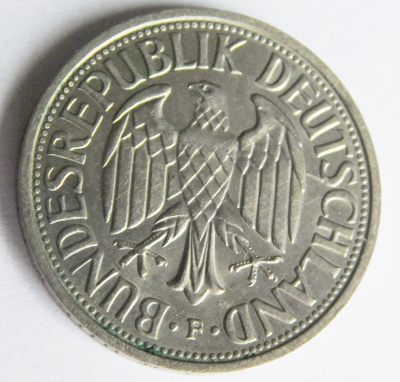 2 Deutsche Mark DM 1951 F Ø2,5cm