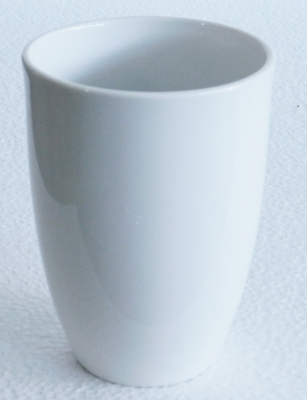 Vase Becherform klassisch weiß KPM Berlin I. Wahl 12,3cm (N)