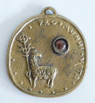 Pilgermedaille Anhänger Eucharistischer Weltkongress München 1960 Pro Mundi Vita