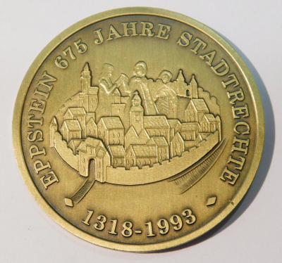 Medaille Stadt Eppstein 1993 675 Jahre Stadtrechte 5cm