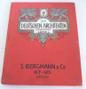 Buch Den Deutschen Architekten gewidmet von Bergmann Berlin 1900 Jugendstil