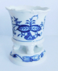 Vase Meissen Zwiebelmuster Tatzenfüße 9cm #a