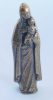 Kleine Bronze Skulptur Maria mit Kind Maria Laach signiert CF - Fischbach 7,5cm